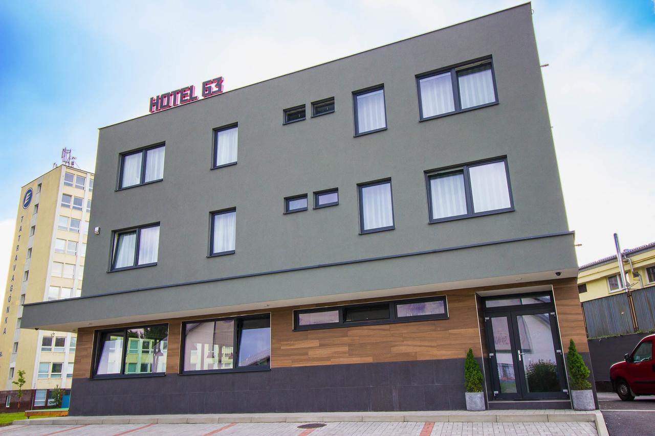 Hotel 63 Poprád Kültér fotó